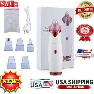 Blackhead Remover Cleaner Face Diamond Pore ELECTRIC Vacuum Suction Dermabrasion